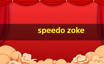 speedo zoke